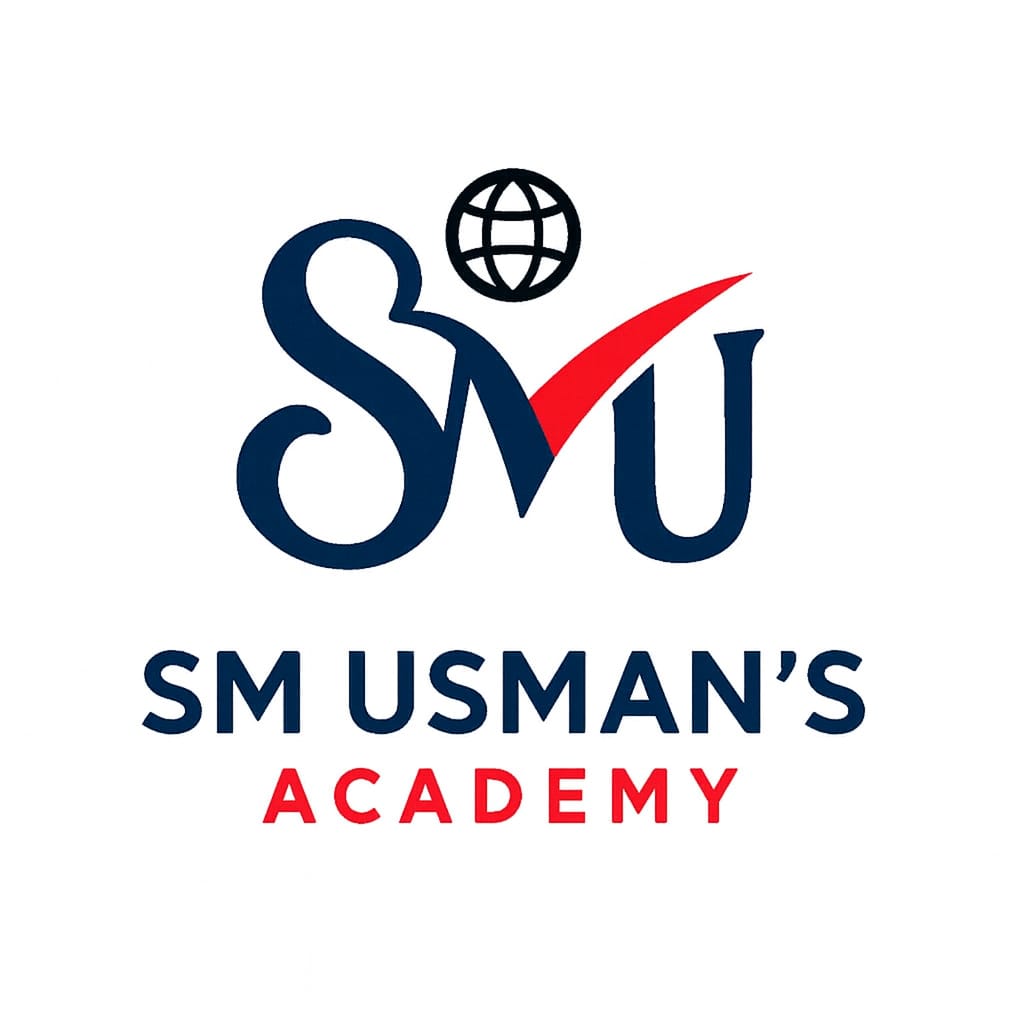 SM USMAN ACADEMY logo